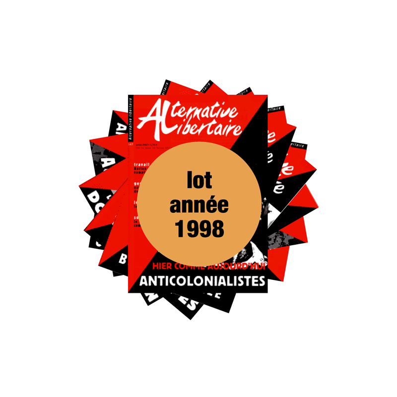 Lot : les journaux de l'année 1998 Lot : les journaux de l'année 1998