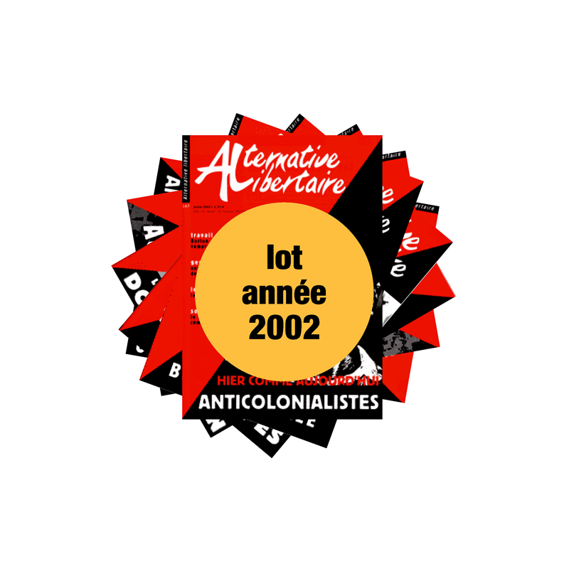 Lot : les journaux de l'année 2002 Lot : les journaux de l'année 2002