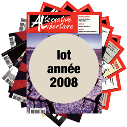 Lot : les journaux de l'année 2008