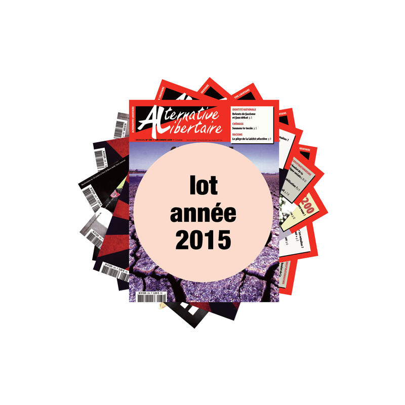 Lot : les journaux de l'année 2015 Lot : les journaux de l'année 2015