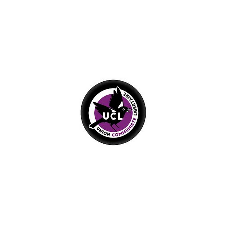 Badge UCL Violet et Noir