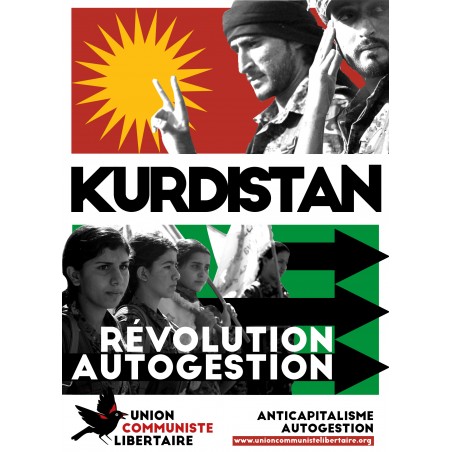 (x50) Affiches ''Kurdistan, Révolution, Autogestion"