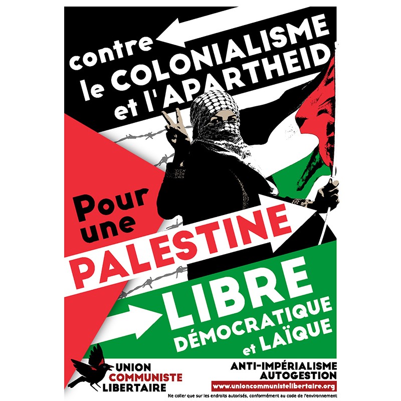 (x100) Autocollants "Palestine libre"