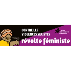 Banderole UCL féministe