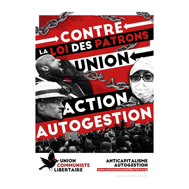 (x50) Affiche "Union action autogestion"