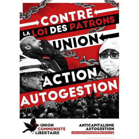 (x50) Affiche "Union action autogestion"