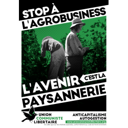 (Autoc x 100) Stop à l'Agrobusiness l'Avenir c'est la Paysannerie