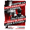 (Autoc x 100) Contre la militarisation de la jeunesse, militaires hors de nos lieux d'études