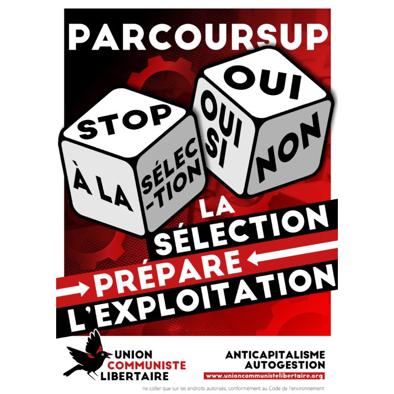 (Autoc x 100) Parcourup Stop à la sélection. La sélection prépare l'exploitation